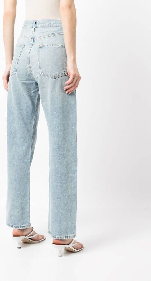 AGOLDE Straight jeans Blauw