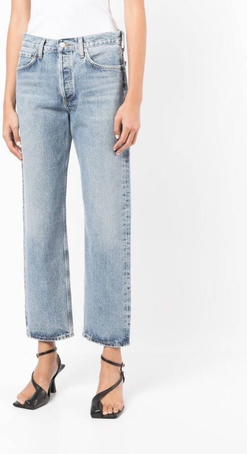 AGOLDE Straight jeans Blauw