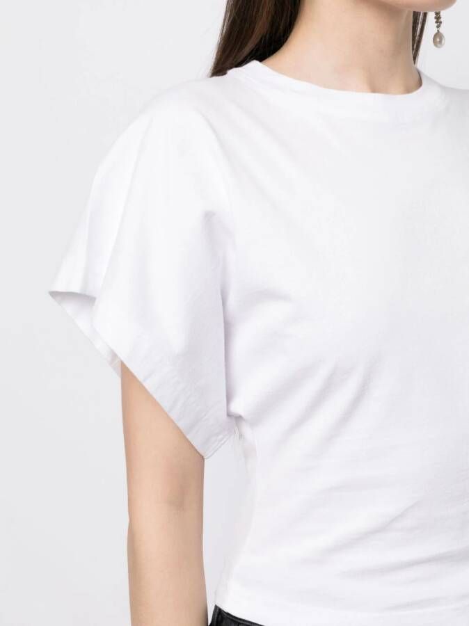 AGOLDE T-shirt met dolman mouwen Wit