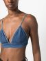 AGOLDE Cropped top Blauw - Thumbnail 5