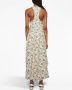 Agua By Agua Bendita Midi-jurk met bloemenprint Blauw - Thumbnail 5