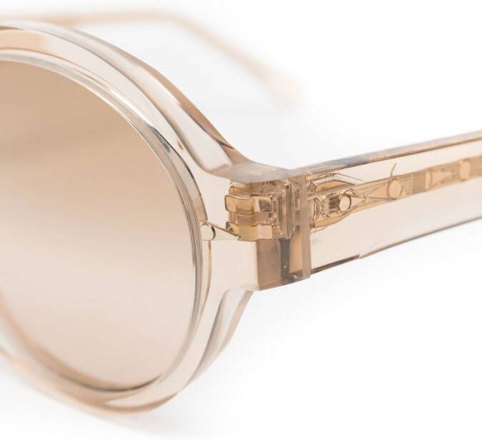 Ahlem Zonnebril met vierkant montuur Beige
