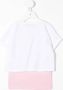 Aigner Kids Gelaagd T-shirt Wit - Thumbnail 2