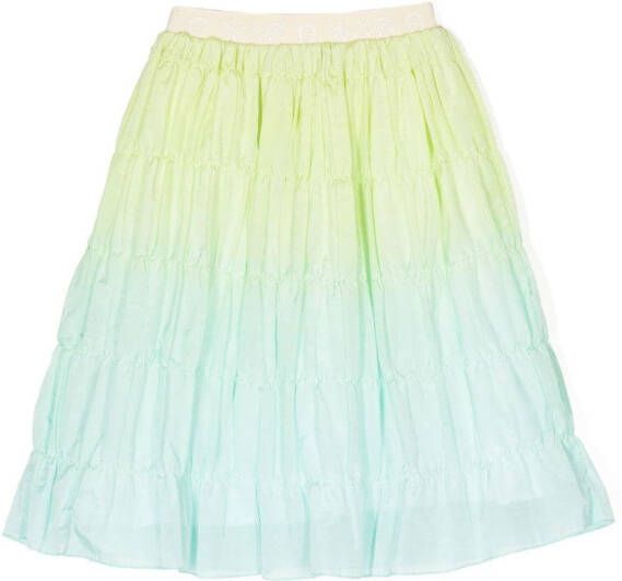 Aigner Kids Rok met kleurverloop Groen