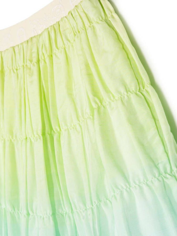 Aigner Kids Rok met kleurverloop Groen