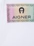 Aigner Kids Katoenen T-shirt Wit - Thumbnail 3