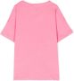 Aigner Kids T-shirt met logoprint Roze - Thumbnail 2
