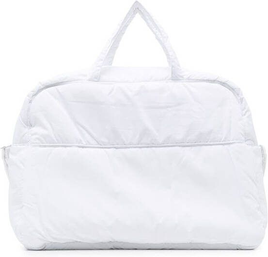 Aigner Kids Luiertas met logoprint Wit