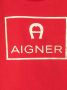 Aigner Kids T-shirt met logoprint Rood - Thumbnail 3