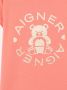 Aigner Kids T-shirt met logoprint Roze - Thumbnail 3