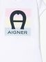 Aigner Kids T-shirt met logoprint Wit - Thumbnail 3
