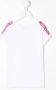 Aigner Kids T-shirt met logoprint Wit - Thumbnail 2