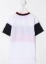 Aigner Kids T-shirt met logostreep Wit - Thumbnail 2