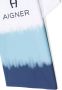 Aigner Kids T-shirt met tie-dye print Blauw - Thumbnail 3