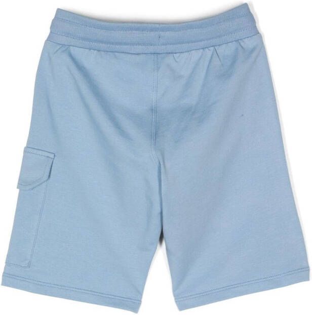 Aigner Kids Trainingsshorts met cargo zak Blauw