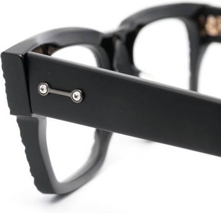 Akoni Columba bril met wayfarer montuur Zwart