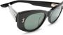 Akoni Zonnebril met cat-eye montuur Zwart - Thumbnail 3