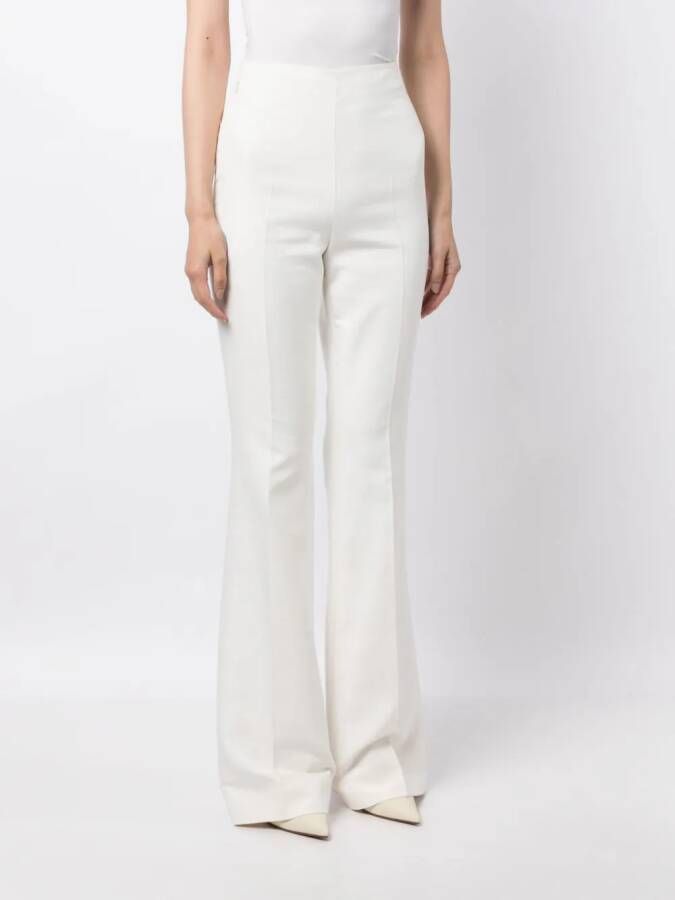 Akris Flared broek Wit