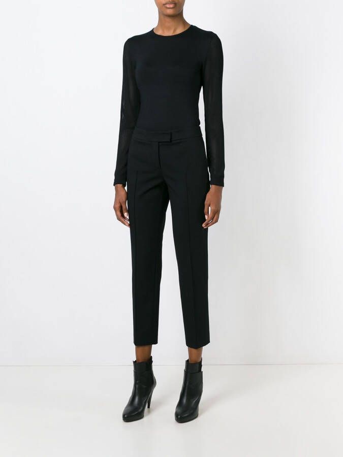 Akris Punto cropped broek Zwart