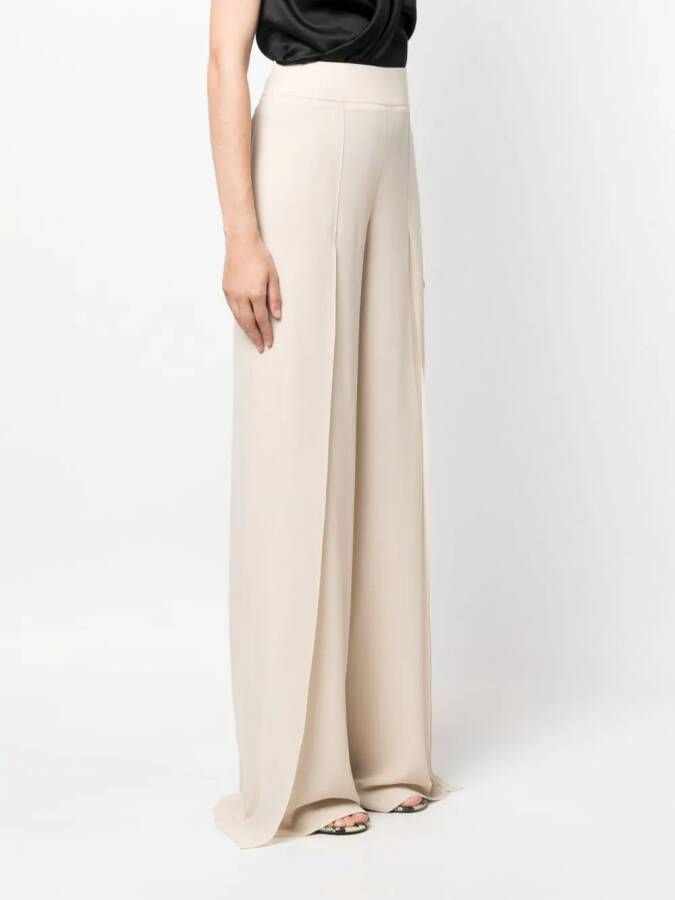 Akris Zijden broek Beige