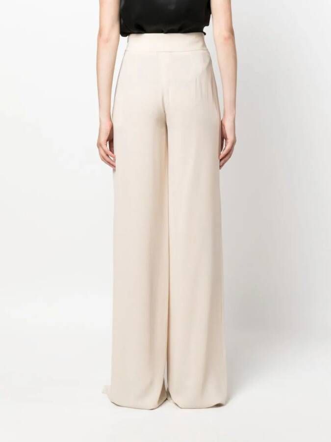 Akris Zijden broek Beige