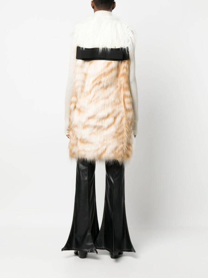 ALABAMA MUSE Oversized gilet Beige