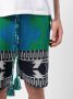 Alanui Zwembroek met abstract patroon Blauw - Thumbnail 4