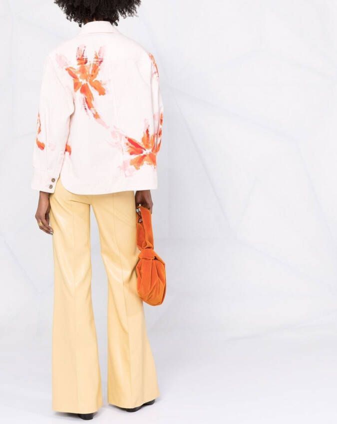 Alanui Denim jack Roze
