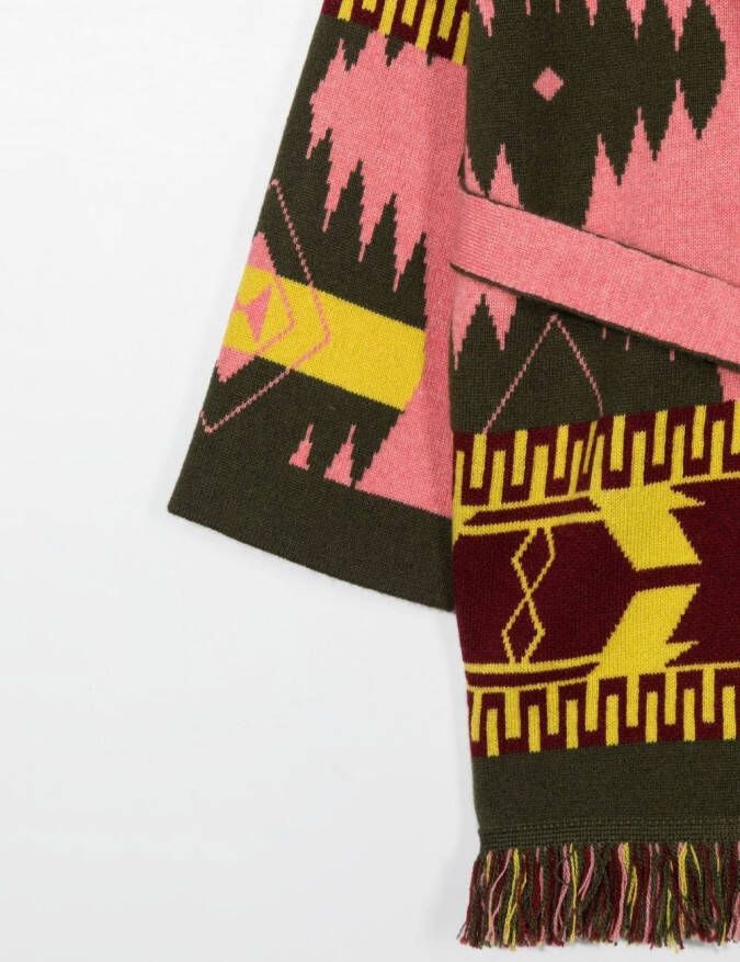 Alanui Kids Vest met abstract patroon Roze