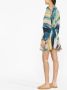 Alanui Mini-jurk met print Blauw - Thumbnail 4
