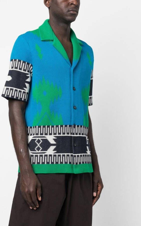 Alanui Sweater met patroon Blauw