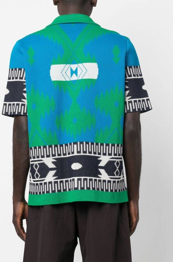 Alanui Sweater met patroon Blauw