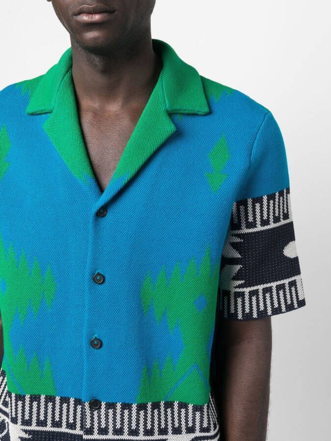 Alanui Sweater met patroon Blauw