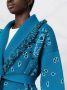 Alanui Bandana Jacquard -icoon oversized Cardigan Blue Dames - Thumbnail 5