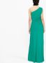 Alberta Ferretti Asymmetrische maxi-jurk Groen - Thumbnail 3