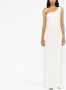 Alberta Ferretti Asymmetrische avondjurk Wit - Thumbnail 2