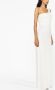 Alberta Ferretti Asymmetrische avondjurk Wit - Thumbnail 4