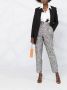 Alberta Ferretti Broek met bloemenprint Zilver - Thumbnail 2