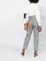 Alberta Ferretti Broek met bloemenprint Zilver - Thumbnail 4