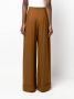 Alberta Ferretti Broek met wijde pijpen Bruin - Thumbnail 3