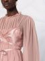 Alberta Ferretti Chiffon jurk Roze - Thumbnail 3