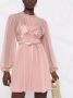 Alberta Ferretti Chiffon jurk Roze - Thumbnail 5