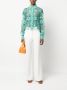 Alberta Ferretti Blouse met borduurwerk Groen - Thumbnail 2