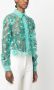 Alberta Ferretti Blouse met borduurwerk Groen - Thumbnail 3