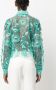 Alberta Ferretti Blouse met borduurwerk Groen - Thumbnail 4