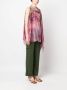 Alberta Ferretti Semi-doorzichtige blouse Roze - Thumbnail 3