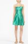 Alberta Ferretti Strapless mini-jurk Groen - Thumbnail 2