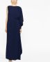 Alberta Ferretti Gedrapeerde jurk Blauw - Thumbnail 2