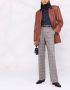 Alberta Ferretti Geruite broek Grijs - Thumbnail 2