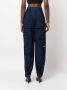 Alberta Ferretti High waist broek Blauw - Thumbnail 4